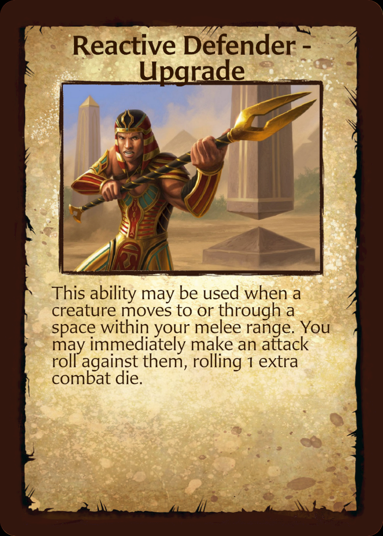 Reactive Defender - Upgrade